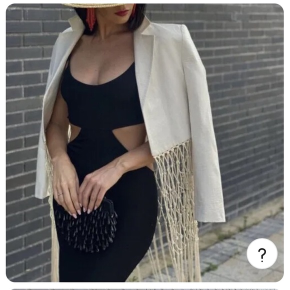 Zara Fringe Jacket - Picture 4 of 4